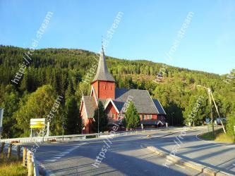 Church, Tree, Steeple, Sky, Place of worship, Rural area, Road, Mountain, Building, Architecture 