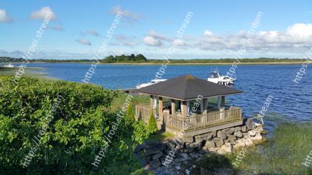 Property, Water, House, Sky, Reservoir, Lake, Home, Real estate, Cottage, Summer 
