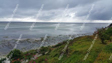 Body of water, Coast, Sky, Shore, Sea, Cloud, Natural environment, Natural landscape, Beach, Coastal and oceanic landforms 