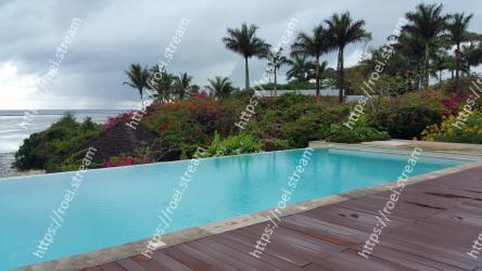 Swimming pool, Property, Resort, Vacation, Leisure, Real estate, House, Tree, Building, Palm tree 