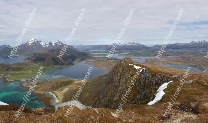 Highland, Mountainous landforms, Mountain, Fell, Tarn, Mountain range, Natural landscape, Ridge, Loch, Hill 