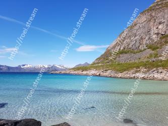 Body of water, Coast, Sky, Sea, Natural landscape, Water, Blue, Mountain, Coastal and oceanic landforms, Shore 