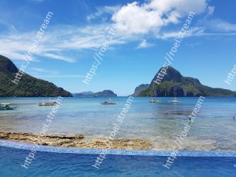 Body of water, Sky, Sea, Natural landscape, Water, Ocean, Coast, Coastal and oceanic landforms, Blue, Tropics 