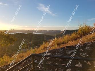 Sky, Nature, Natural landscape, Mountainous landforms, Wilderness, Mountain, Cloud, Natural environment, Morning, Leaf 
