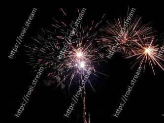 Fireworks, New Years Day, Photograph, Night, Sky, Midnight, Darkness, Event, Holiday, Festival 
