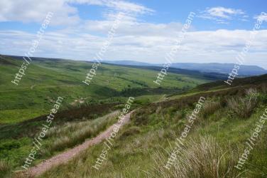 Grassland, Hill, Highland, Mountainous landforms, Green, Natural environment, Sky, Grass, Fell, Natural landscape 