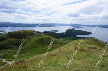 Highland, Mountainous landforms, Hill, Loch, Mountain, Fell, Lake, Natural landscape, Raised beach, Wilderness Loch Lomond