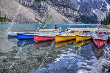 Water transportation, Boat, Vehicle, Boating, Water, Wilderness, Reflection, Watercraft, Kayak, Boats and boating--Equipment and supplies Moraine Lake