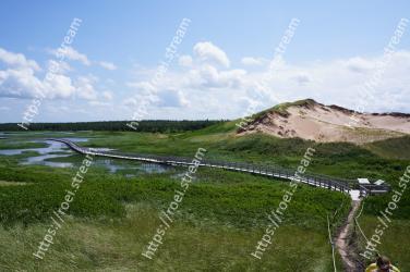 Natural environment, Grassland, Sky, Highland, Hill, Coast, Reservoir, Rural area, Fence, Landscape Prince Edward Island