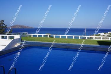 Blue, Property, Swimming pool, Sky, Sea, Azure, Vacation, Architecture, Real estate, Ocean 