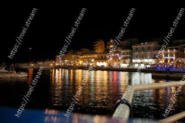 Night, Water, Light, Reflection, Waterway, Sky, Town, Lighting, Harbor, City 