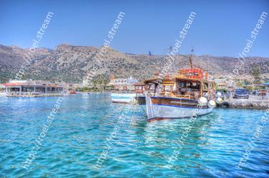 Water transportation, Water, Sky, Blue, Boat, Town, Tourism, Mountain, Sea, Transport 
