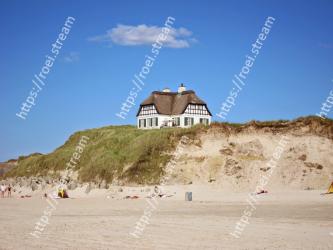 Sand, Beach, Sky, Sea, Coast, Summer, Tourism, Vacation, Shore, House 