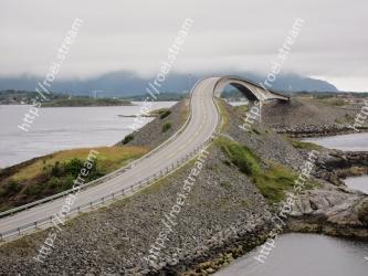 Arch bridge, Bridge, Water resources, Water, River, Road, Fixed link, Levee, Concrete bridge, Architecture Atlantic Ocean Road